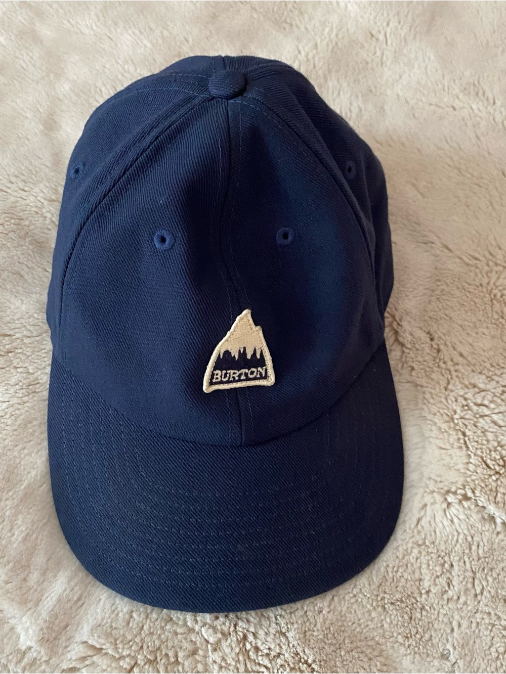 Burton low -profile 6 panel adjustable strap back